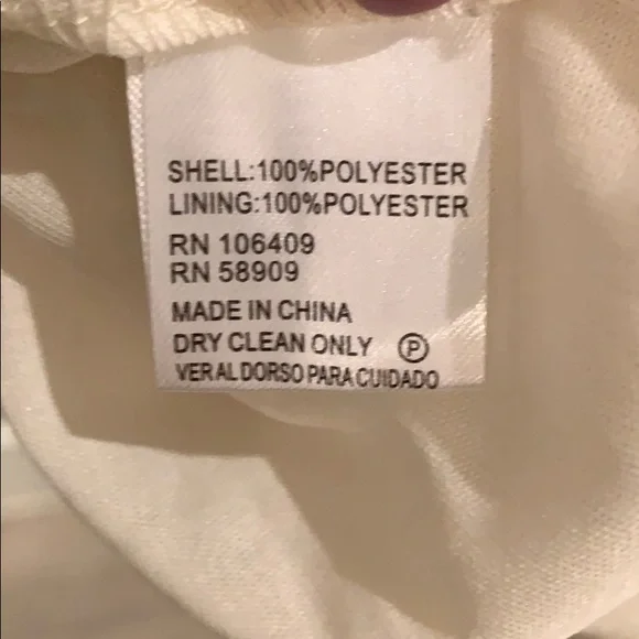 Gianni Bini cream floral embossed mini dress Size Large NWT - Picture 5 of 6